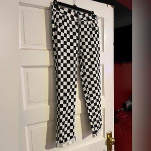 Checkered Pants